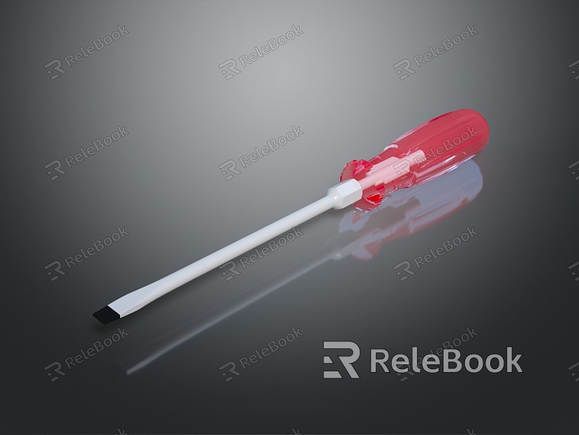 Screwdriver flat screwdriver Phillips screwdriver screwdriver screwdriver tool hardware tool processing tool model