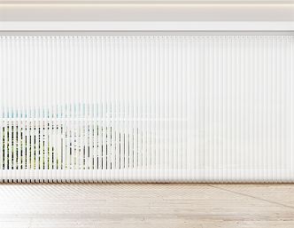 Modern venetian blinds dream curtain 3d model