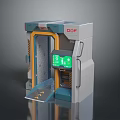 DOF Device Featuring Control Panel Screen Door And Interior Structure Design
