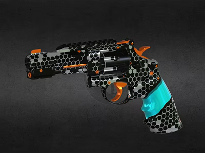 Toy Pistol Toy 3d model