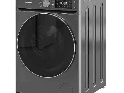 Simple Washing Machine Washing Machine Appliances Household Appliances Black Washing Machine 3d model