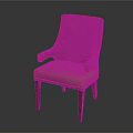 Stylish Leisure Chair With Woven Backrest Armrests And Light Brown Padded Seat Dark Wooden Legs