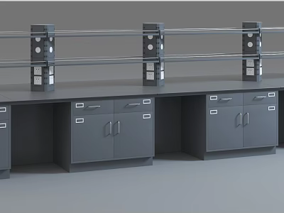 Modern test bench test bench combination 3d model Modern test bench test bench combination 3d model