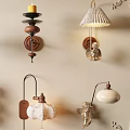 Unique Shaped Wall Lamps With Various Artistic Designs For Home Decor Lighting