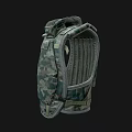 Camouflage Utility Vest With Adjustable Straps And Multiple Pockets For Daily Use