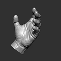 Detailed 3D Hand Models With Various Poses And Realistic Textures