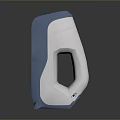 Handheld Medical Device With Blue And White Ergonomic Design For Healthcare Use