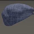 Cloth cap hat tide cap casual cap low face number low model simple model game sub-era film and television level super realistic high precision 3d model