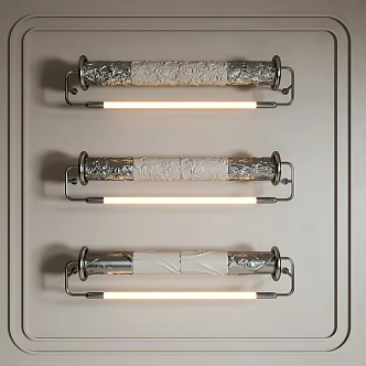 Wall lamp decorative lamp art lamp French style 3d model