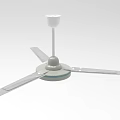 White Air Cooler Fan With Multiple Blades And Stable Base Design