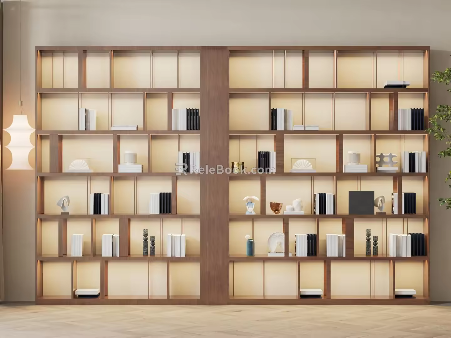 Bookcase 3d model