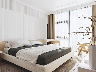 Modern Bedroom 3d model