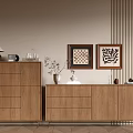 Modern Cabinet Whole Cabinet Sideboard Cabinet Balcony Cabinet Storage Cabinet Entrance Cabinet 3d model