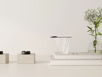 Modern ornaments combination 3d model
