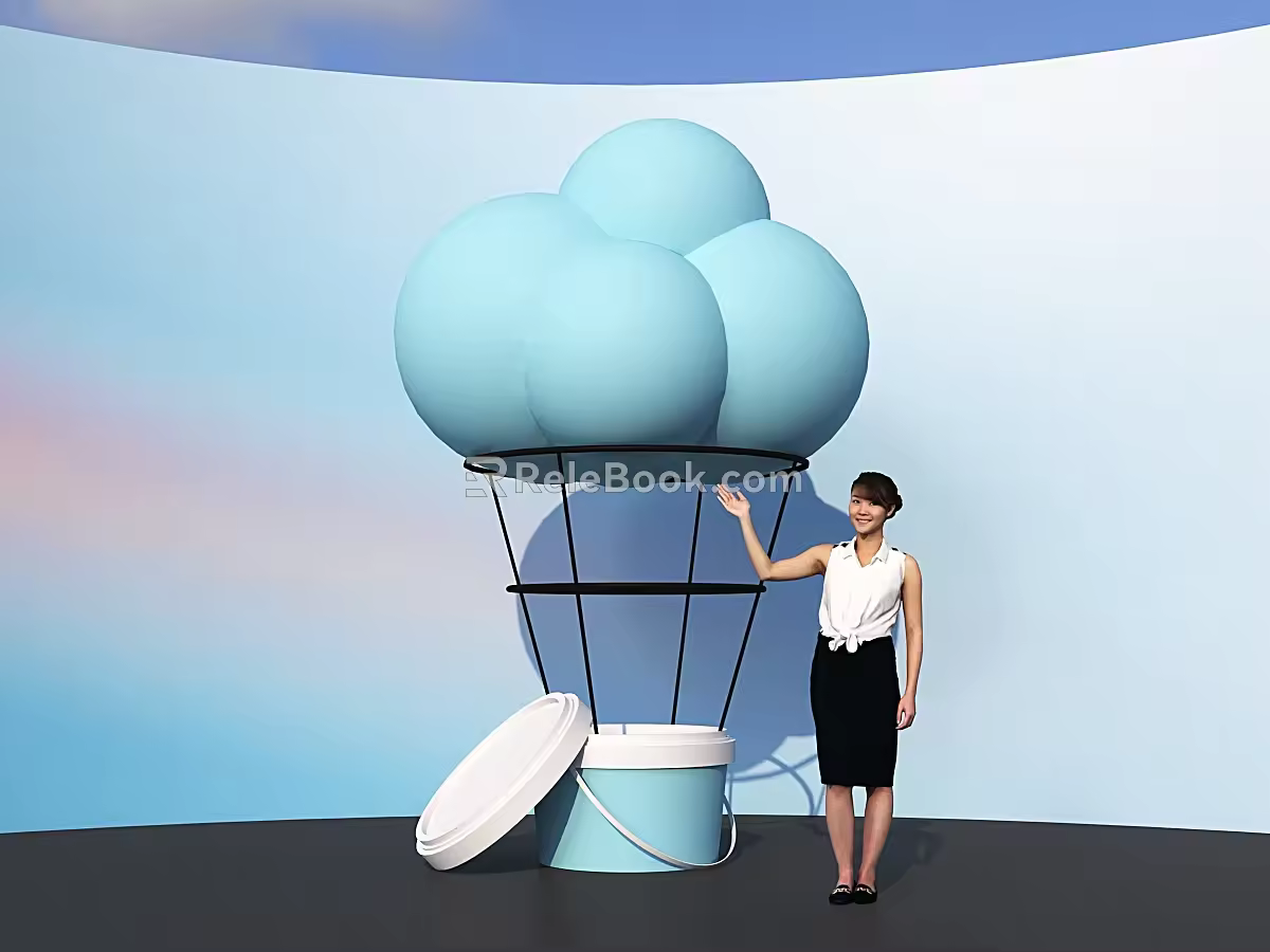 Air Model Meichen 3d model