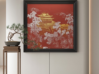 New Chinese Decorative Painting model