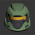 Sci-Fi Helmet Alien Helmet High Tech Helmet Game Helmet 3d model