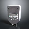 Vintage TYCO AC 110V Device With Metal Casing Key Lock And Label