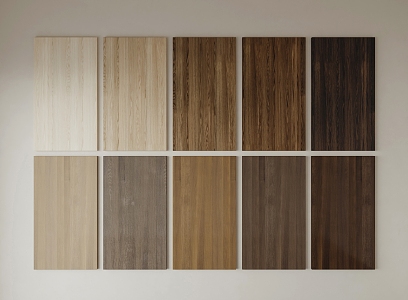 Modern wall panel wood veneer wall panel 3d model