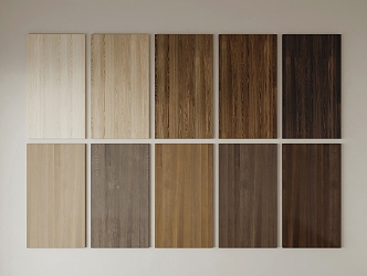 Modern wall panel wood veneer wall panel 3d model