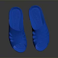 Blue Casual Lightweight Slippers With Ventilated Holes And Comfortable Design
