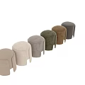 Stylish Upholstered Sofa Stools in Multiple Colors for Modern Living Spaces