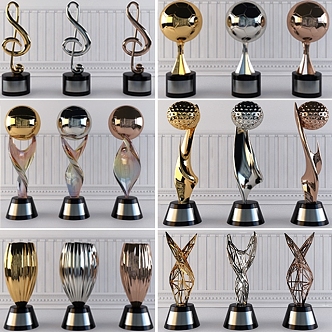 Trophy 3d model