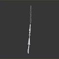 Delicate Silver Key Shaped Necklace With Decorative Pendant And Diamond Charm