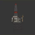 Offshore Drilling Rig Industrial Equipment With Tower And Platform Structure
