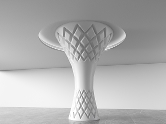 Modern Column 3d model