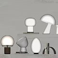 Modern Table Lamp Acrylic Table Lamp Combination 3d model