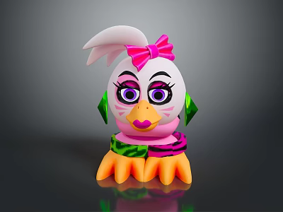 bird animal game animal cartoon animal pbr animal realistic animal 3d model