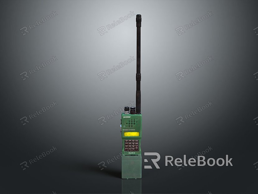 Retro walkie-talkie military walkie-talkie military radio military wireless telephone model