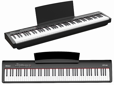 Roland FP30 Black 3d model