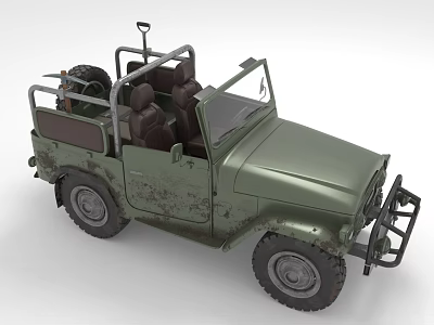Open-top off-road vehicle vehicle vehicle vehicle 3d model