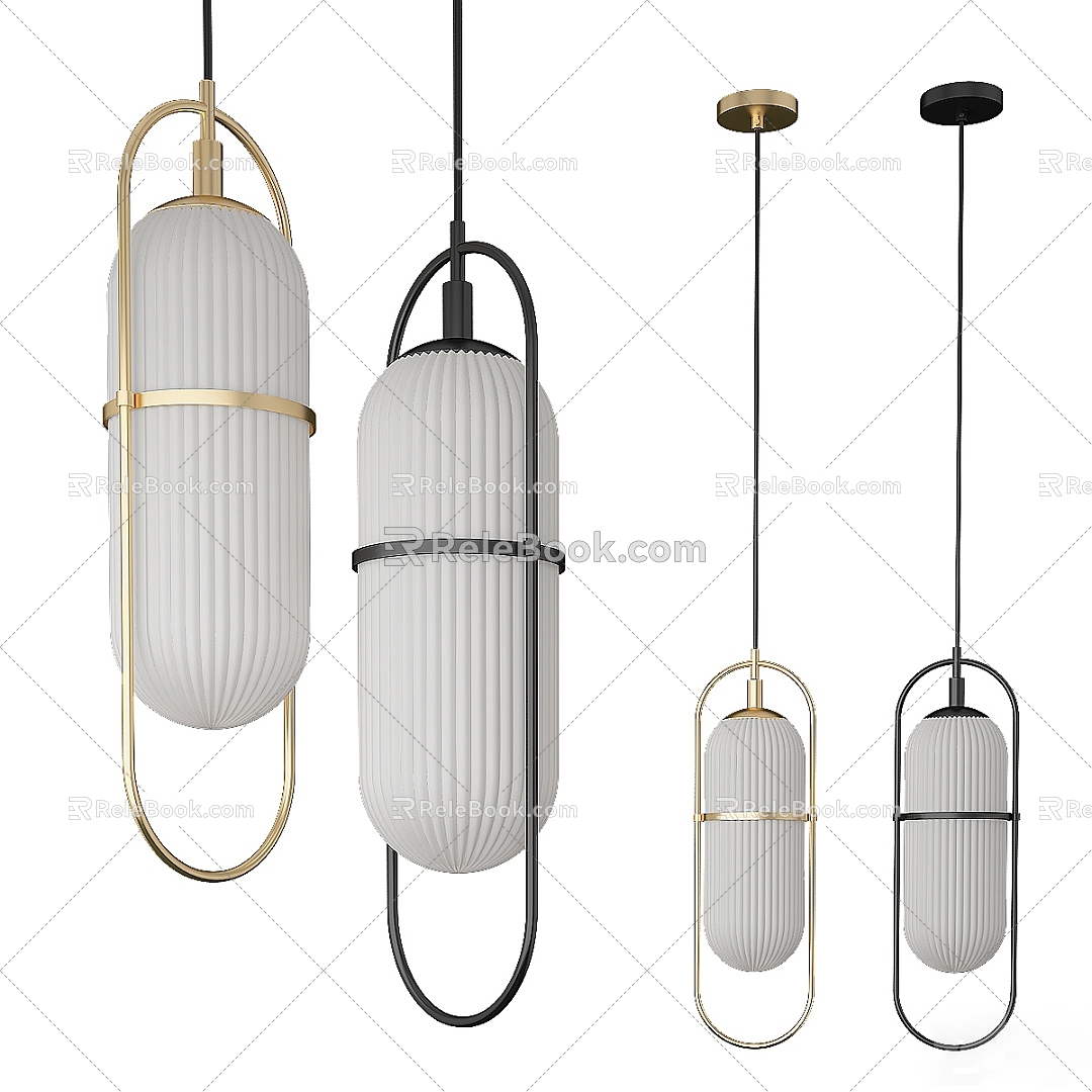 modern ceiling lamp 3d model