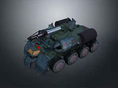 Light Tank Light Armored Modern Tank Modern Tank World War II Tank World War I Tank Heavy Tank 3d model