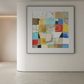 decorative painting 3d model