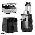 Modern Cuisinart Kitchen Appliances Collection With Air Fryer Food Processor And Electric Griddle