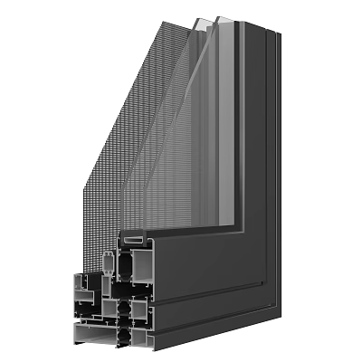 Essential Hardware Tools for Aluminum Alloy Doors and Windows Structural Profile Components 3d model
