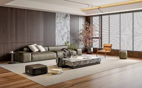 Living room 3d model