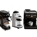 Commercial Equipment SMEG Coffee Machines with Various Styles for Business Use
