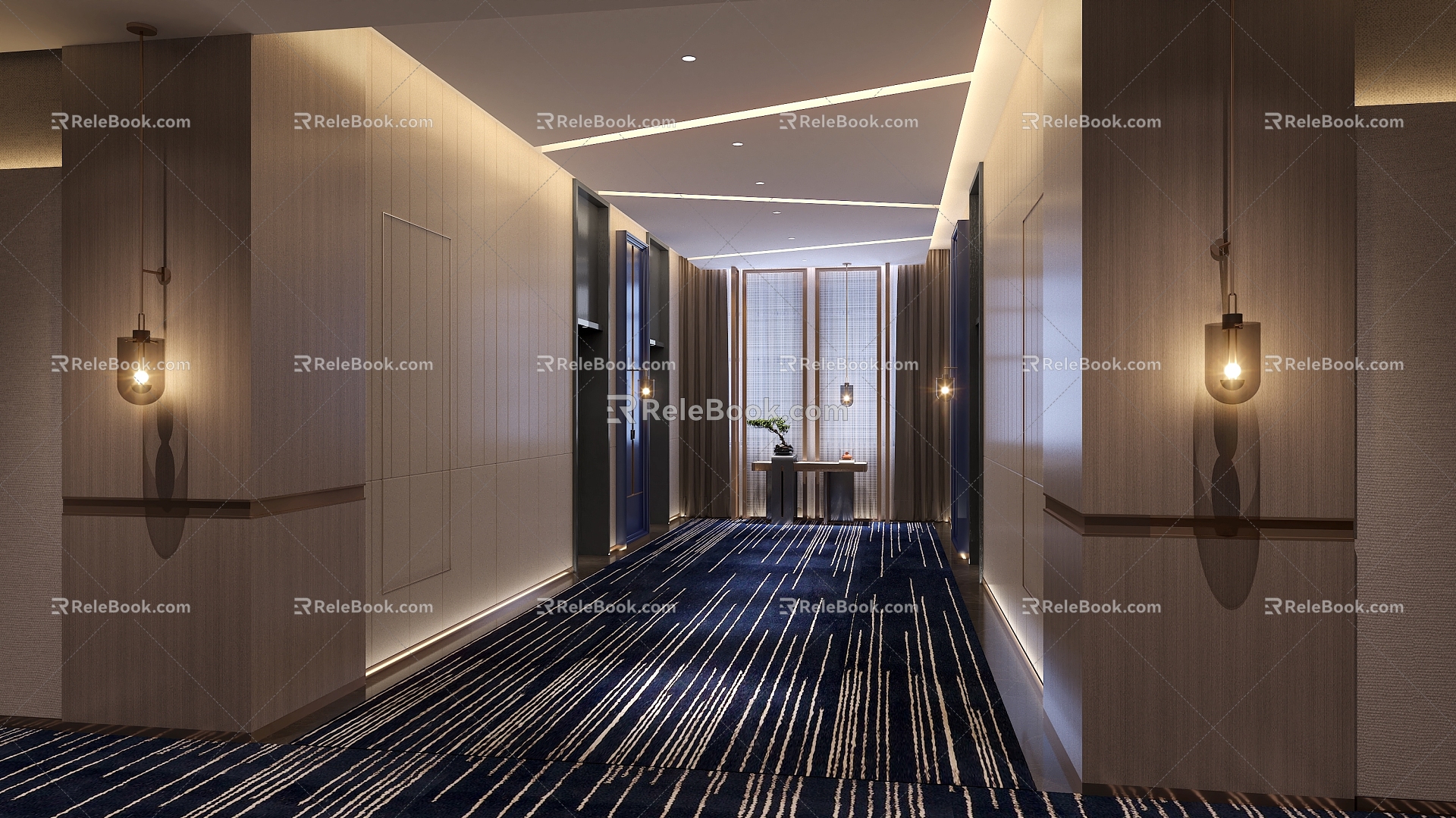 Hotel Elevator 3d model