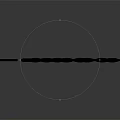 3D Rendered Musical Notes And Treble Clef On Dark Background With Reflection