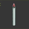 Cigarette Filter Cigarette Realistic 3d model