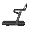 Modern Treadmill Fitness Equipment With Large Digital Screen And Stable Structure