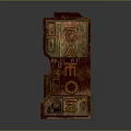 mechanical arm robotic arm coin-operated vending machine vending machine sci-fi vending machine 3d model