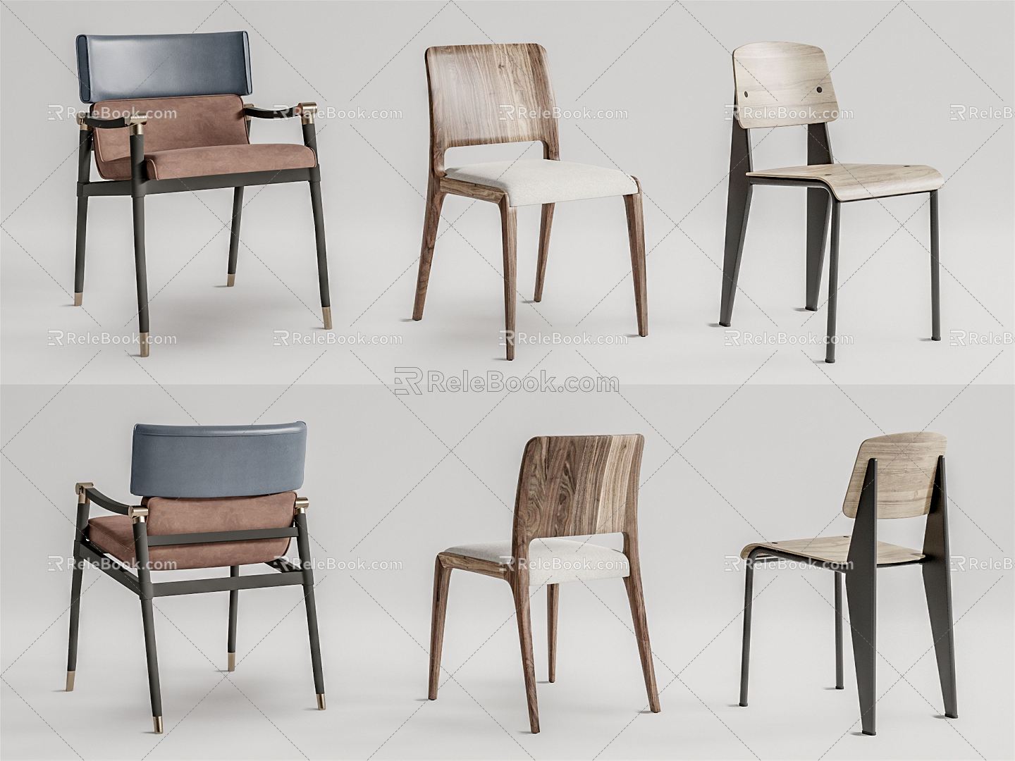 Modern Dining Chair Leisure Chair Dining Chair model