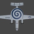 Hawkeye Fighter 3d model