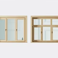 Modern window combination 3d model